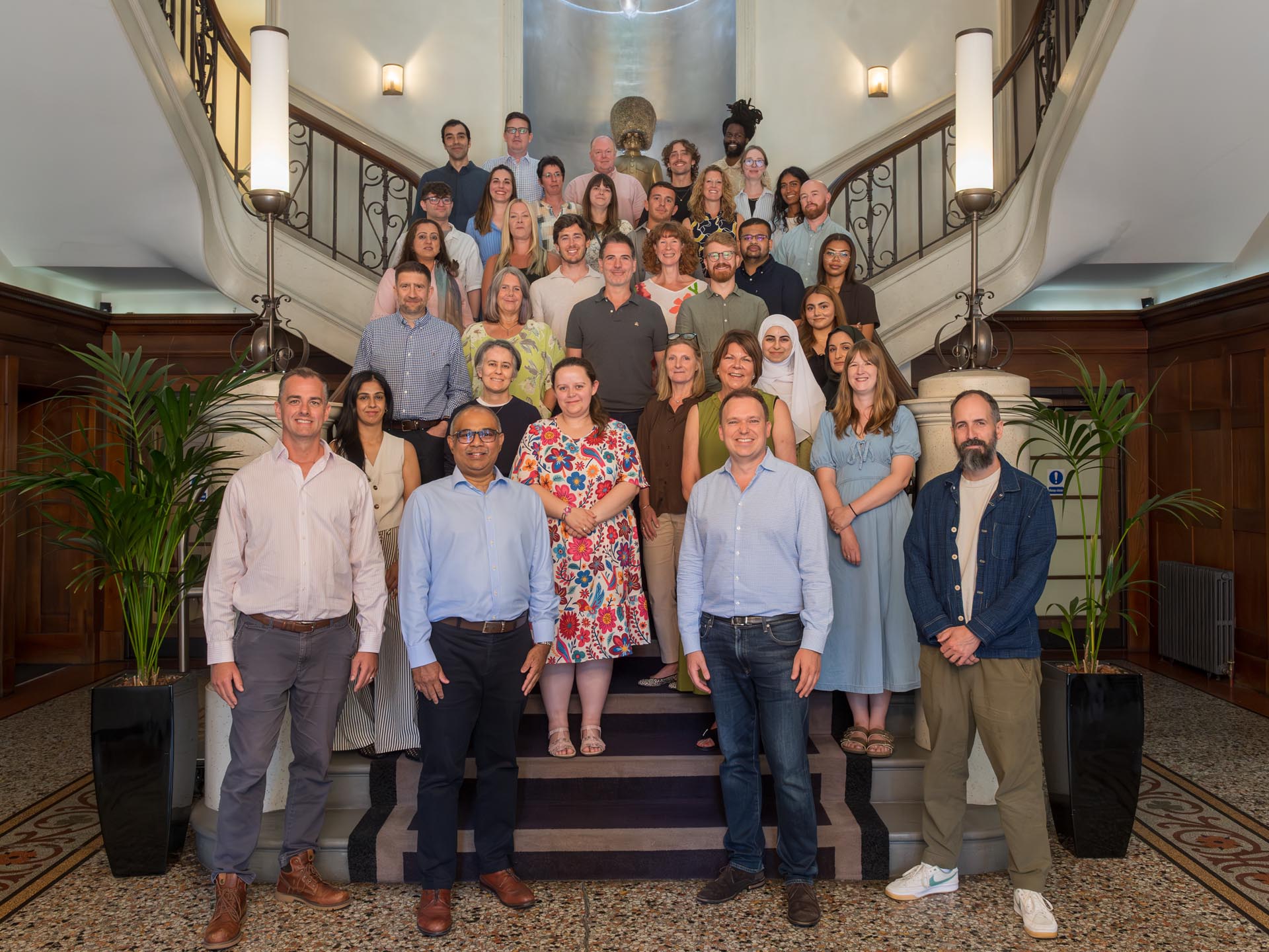 Group photo of everyone who works at Mindful Education.